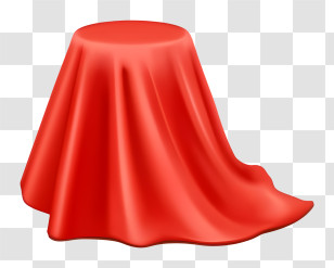 Icon - Red Draped Cloth Transparent PNG