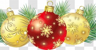 Christmas And New Year Background - Holiday - Pine Family Snowflake Transparent PNG