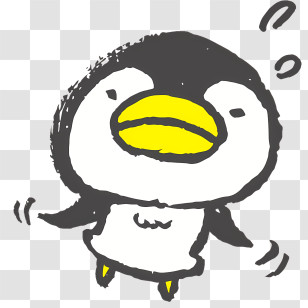 Cartoon - Cartoon Penguin Character Illustration Transparent PNG