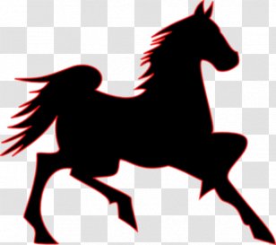 Tennessee Walking Horse Mustang Arabian Belgian Morgan - Colt - Logo Cliparts Transparent PNG