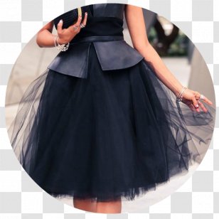 Little Black Dress Skirt Tulle Clothing - Party - Evening Transparent PNG