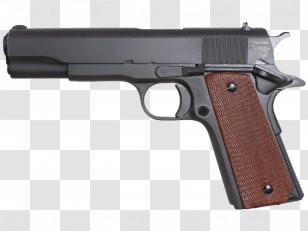 M1911 Pistol .45 ACP Automatic Colt Blowback Colt's Manufacturing Company - Semiautomatic Firearm Transparent PNG
