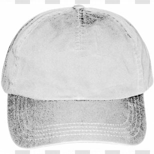 White Headgear - Twill Transparent PNG