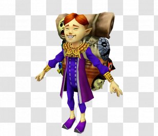 The Legend Of Zelda: Majora's Mask 3D Ocarina Time Link - Action Figure - Zelda Transparent PNG