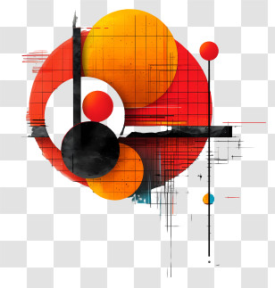 Back To School Background - Abstract Geometric Art Transparent PNG