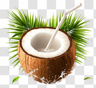Coconut Water - Refreshing Coconut Drink Transparent PNG