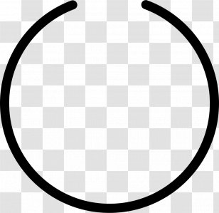 Business Material Thin Blue Line Organization - Monochrome Photography - Plain Circle Transparent PNG