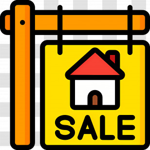 Sale Sign - House For Sale Sign Transparent PNG