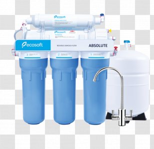 Reverse Osmosis Ecosoft Water Filter - Filtration - Absolut Transparent PNG