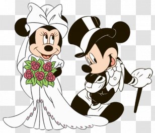 Minnie Mouse Mickey Daisy Duck Pluto Coloring Book - Clubhouse - Disney Couple Transparent PNG