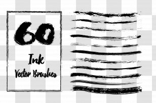 Drawing Brush Illustrator - Ink Transparent PNG