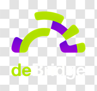 Debridge - Colorful Abstract Logo Transparent PNG