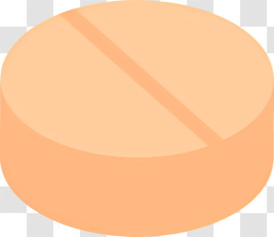 Tablet - Orange Pill Tablet Illustration Transparent PNG