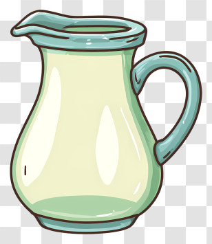 Glass Water Pitcher - Ceramic Pitcher With Handle Transparent PNG