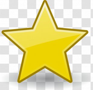 Star Polygons In Art And Culture Gold Clip - Triangle - 5 Stars Transparent PNG