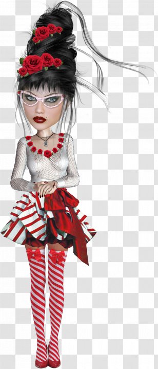 Red Romance 3 1 2 - Costume Design - Romantic Theme Transparent PNG
