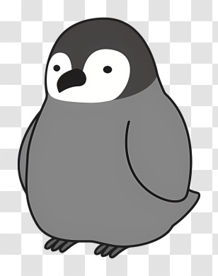 Icon - Cute Cartoon Penguin Transparent PNG