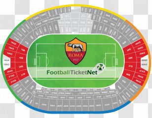 A.S. Roma AS Vs SS Lazio Serie A Genoa - Stadium - Real Madrid Tottenham Transparent PNG