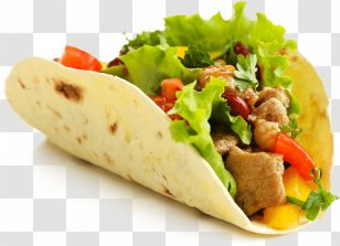 Korean Taco Mexican Cuisine Burrito Guacamole - Tortilla - Pizza Transparent PNG