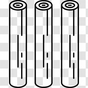 Shape Cylinder Line Physical Body Area - Black Transparent PNG