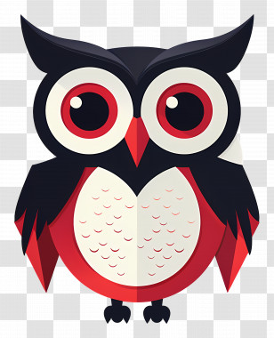 Owl - Cute Cartoon Owl Transparent PNG