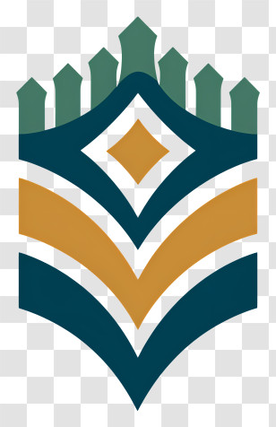 Islamic Design - Abstract Emblem With Geometric Shapes Transparent PNG