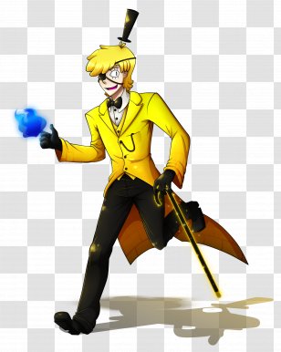 Bill Cipher Mabel Pines Sheriff Blubs Drawing Character - Watercolor Transparent PNG