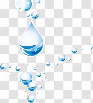 The Interpretation Of Dreams By Duke Zhou Euclidean Vector - Water - Blue Drops Transparent PNG