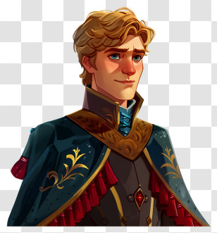 Prince Kristoff - Prince Character Illustration Transparent PNG