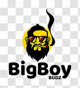 Big Boy Budz - BigBoy Budz Man Logo Transparent PNG