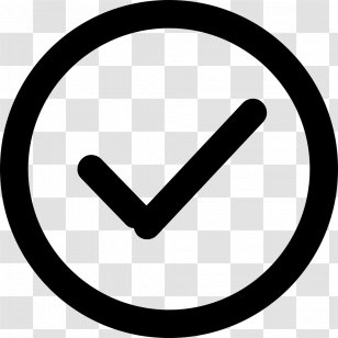 Clip Art Check Mark - Symbol - Sucsess Button Transparent PNG
