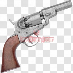 Revolver American Frontier Trigger Firearm Pistol - Handgun Transparent PNG