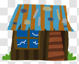 Icon - Small Cute Doodle House Transparent PNG