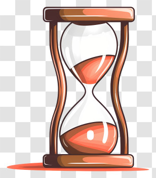 Hourglass - Cartoon Hourglass Illustration Transparent PNG