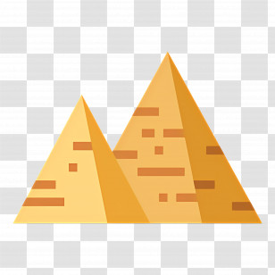 Pyramid - Pyramids Illustration Transparent PNG