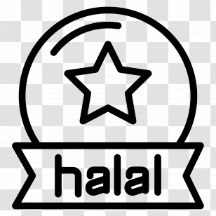 Halal Logo - Halal Certification Symbol Transparent PNG