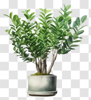 Small Plant - Beautiful Potted Indoor Plant Transparent PNG