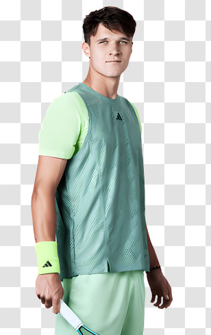 Jakub Mensik - Athletic Man In Sportswear Transparent PNG