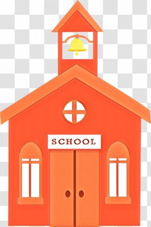 School Building Cartoon - Furniture Transparent PNG