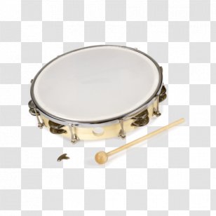 Tambourine Riq Tom-Toms Drum Stick - Heart - Frame Transparent PNG