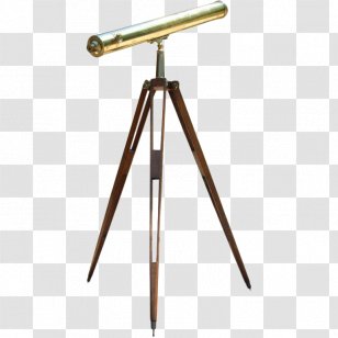 Refracting Telescope Antique Astronomy - Lens Transparent PNG