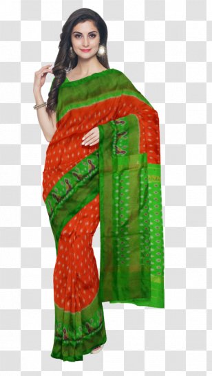 Sari Kancheepuram Silk Kanchi Pattu Sarees Tussar - Clothing - Handloom Transparent PNG