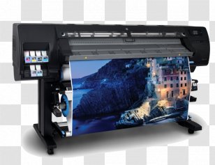Paper Hewlett-Packard Printing Wide-format Printer Canvas Print - Electronics - Hewlett-packard Transparent PNG