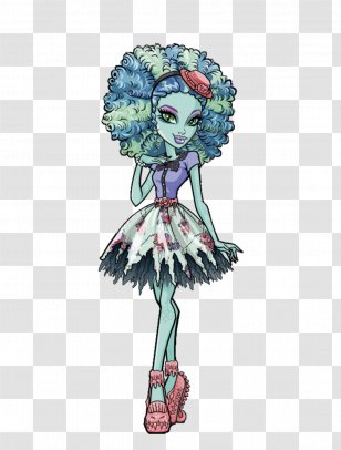Honey Island Swamp Monster High Doll Toy Transparent PNG