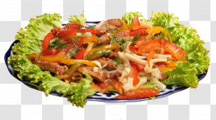 Thai Cuisine Vegetarian Leaf Vegetable Garnish Salad - Food Transparent PNG