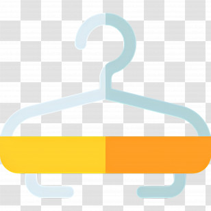 Clothes Hanger - Simple Clothes Hanger Icon Transparent PNG
