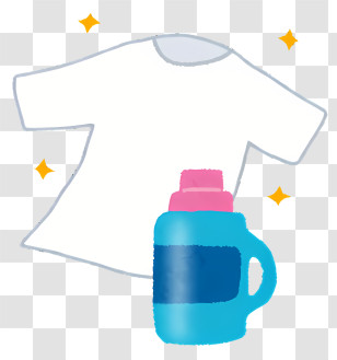 Icon - Clean Shirt With Detergent For Fresh Laundry Transparent PNG