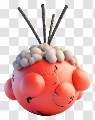 Cartoon Bomb - Red Cartoon Bomb Transparent PNG