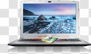 Netbook Laptop Personal Computer Intel Micro-Star International - Processor - Glare Efficiency Transparent PNG