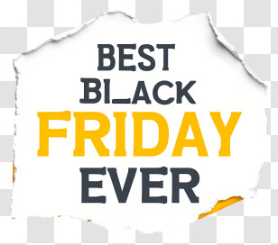 Best Black Friday Ever - Best Black Friday Ever Transparent PNG